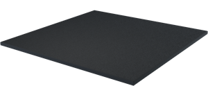 Flow Fitness Rubber Tile 100 x 100 x 2 cm