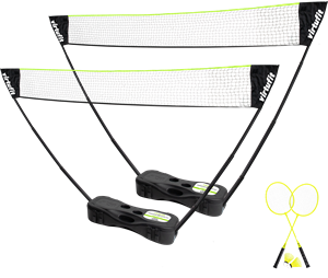 VirtuFit 2-in-1 Portable Badminton and Tennis set