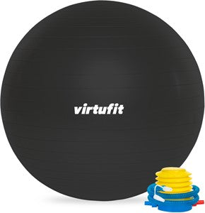 VirtuFit Anti-Burst Exercise Ball Pro - Black - 45 cm