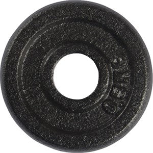 VirtuFit Cast Iron Weight Plate 30 mm - 0.5 kg - Black
