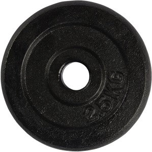 VirtuFit Cast Iron Weight Plate 29 mm - 2,5 kg - Black