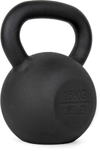 VirtuFit Kettlebell Pro - Cast Iron - 16 kg
