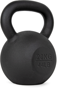 VirtuFit Kettlebell Pro - Cast Iron - 20 kg