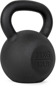 VirtuFit Kettlebell Pro - Cast Iron - 28 kg