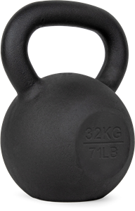 VirtuFit Kettlebell Pro - Cast Iron - 32 kg