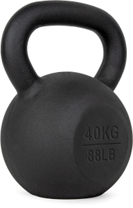 VirtuFit Kettlebell Pro - Cast Iron - 40 kg