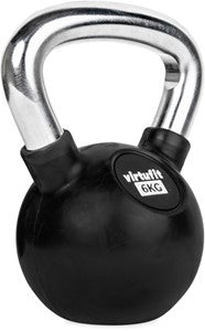 VirtuFit Kettlebell Pro - Rubber - 6 kg