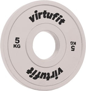 VirtuFit Olympic Fractional Plate - Weight Plate - Bumper Plate - 5 kg