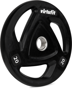 VirtuFit Olympic Rubber Weight Plate - 50 mm - 20 kg
