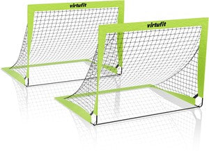 VirtuFit Pop-Up Soccer Goal Set - 120 x 90 cm