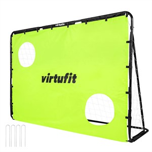 VirtuFit Soccer Goal with Shooting Target - 215 x 150 cm