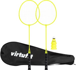 VirtuFit Badminton Set â€“ 2 Rackets â€“ 3 Shuttles â€“ Includes Carrying Bag