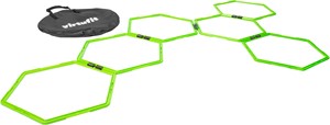 VirtuFit Hexagon Agility Grid - 6 Pieces