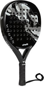 VirtuFit Hybrid Padel Racket - Black - Grey
