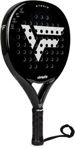 VirtuFit Hybrid Padel Racket - Black - Silver