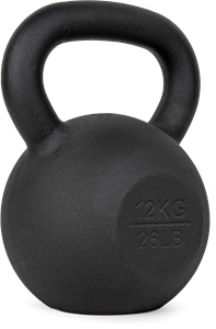 VirtuFit Kettlebell Pro - Cast Iron - 12 kg