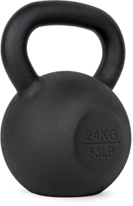 VirtuFit Kettlebell Pro - Cast Iron - 24 kg
