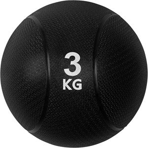VirtuFit Medicine Ball Pro - 3 kg - Rubber - Black