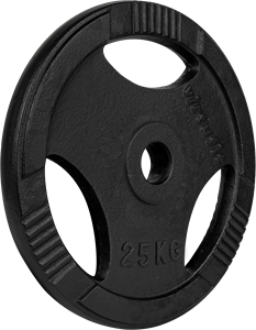 VirtuFit Olympic Cast Iron Weight Plate - 50 mm - 25 kg