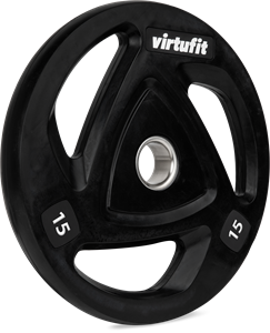 VirtuFit Olympic Rubber Weight Plate - 50 mm - 15 kg