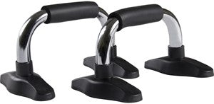 VirtuFit Push Up Bars Pro - Chrome