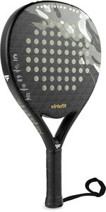 VirtuFit Precision Pro Padel Racket  - Black - Gold