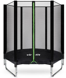 VirtuFit Trampoline with Safety Net - Black - 183 cm